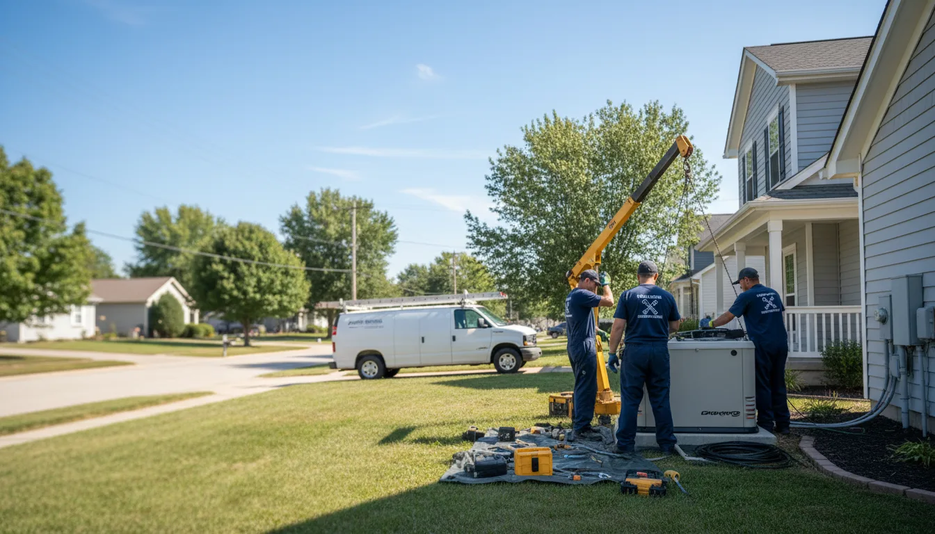 Generator Installation in Dowell, IL near me